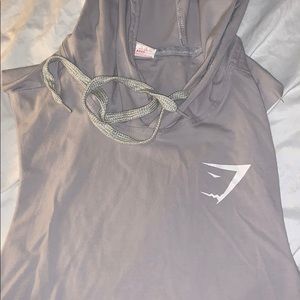 Gymshark Gym cut-off/sleeveless tee/hoodie